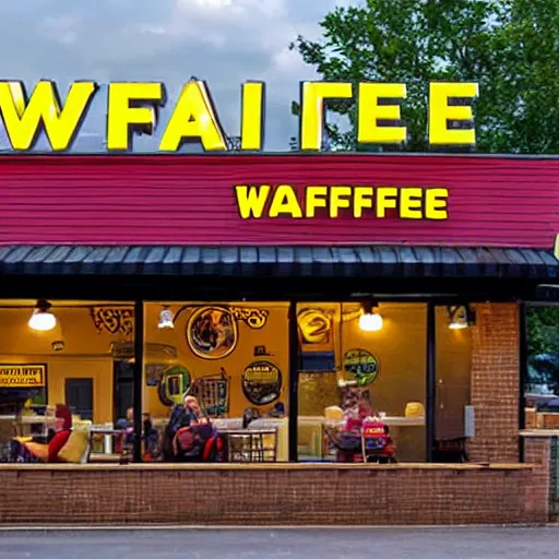 Prompt: wafflehouse