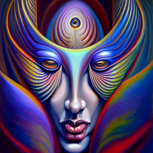 Image similar to vr painting of abstract surrealist forms by yvonne mcgillivray by mandy jurgens by michael divine, powerful eyes glowing highly detailed painting, spiritual abstract forms, symmetrical, trending on art station, abstract emotional, very beautiful, fantasy digital art, highly detailed patterned visionary art, magic symbols, by michael divine, cosmic nebula, black gold color scheme