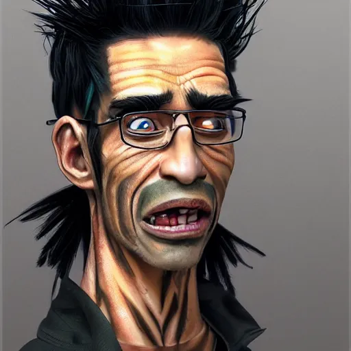 Image similar to Stu Pickles in real life, portrait, photograph, realistic, hyperrealistic, highly detailed, very detailed, extremely detailed, detailed, digital art, trending on artstation