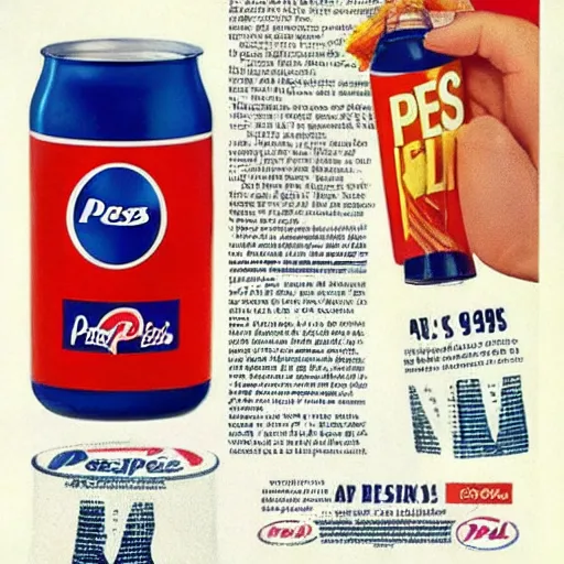 Prompt: a 1990's advertisement for pepsi