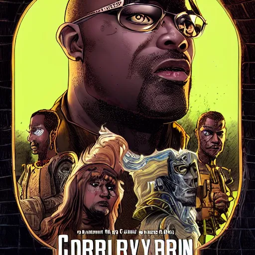 Prompt: precisely drawn illustration of Coriolanus Snow blended with Jordan Peele, wide angle, sharp, fine details, French comic style, vibrant realistic colors, full color, heroic fantasy, intense line art, 8k, precise linework, realistic, in the style of Heavy Metal Comics and Richard Corben and Moebius