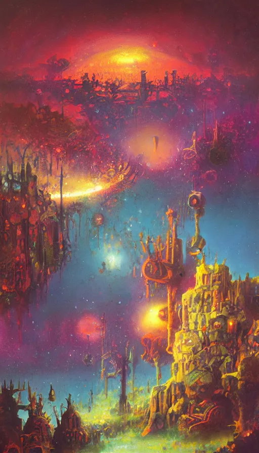 life and death mixing together, by paul lehr, | Stable Diffusion | OpenArt