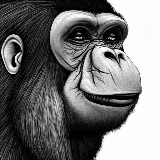 Image similar to bored ape nft, digital art