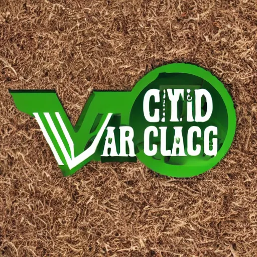 Image similar to a logo for a lawn care business