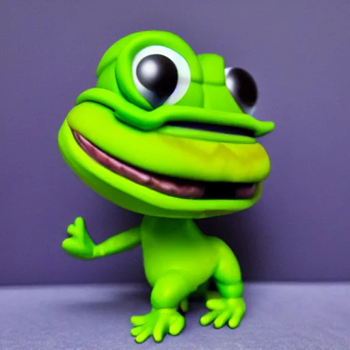 Image similar to pepe Funko Pop