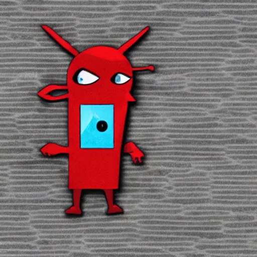 Image similar to iphone monster eating the androids