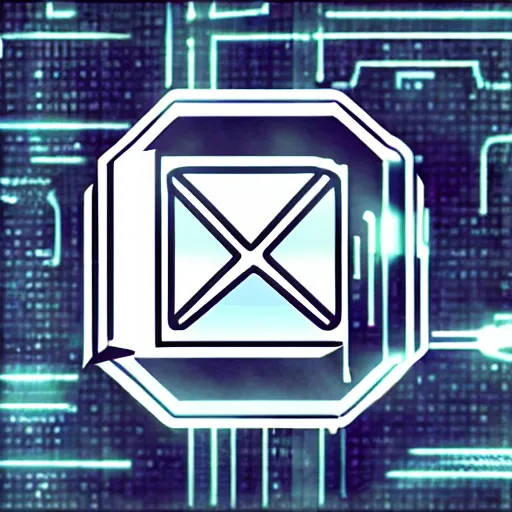 Prompt: email cyberpunk, icon, detailed