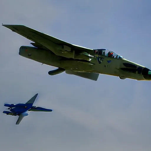 Image similar to air combat by Ivan Beshkarev