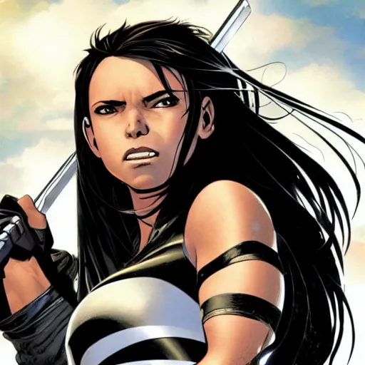 Prompt: X-23, highly detailed, concept art