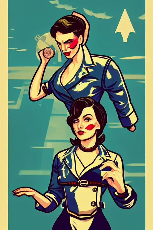 Image similar to propaganda poster of middle world. pop art, pixel, bioshock art style, gta chinatown art style, dynamic proportional, dynamic composition, face features, body features, ultra realistic art, digital painting, concept art, smooth, sharp focus, illustration, intricate, without duplication, elegant, confident posse, art by artgerm and richard hamilton and mimmo rottela