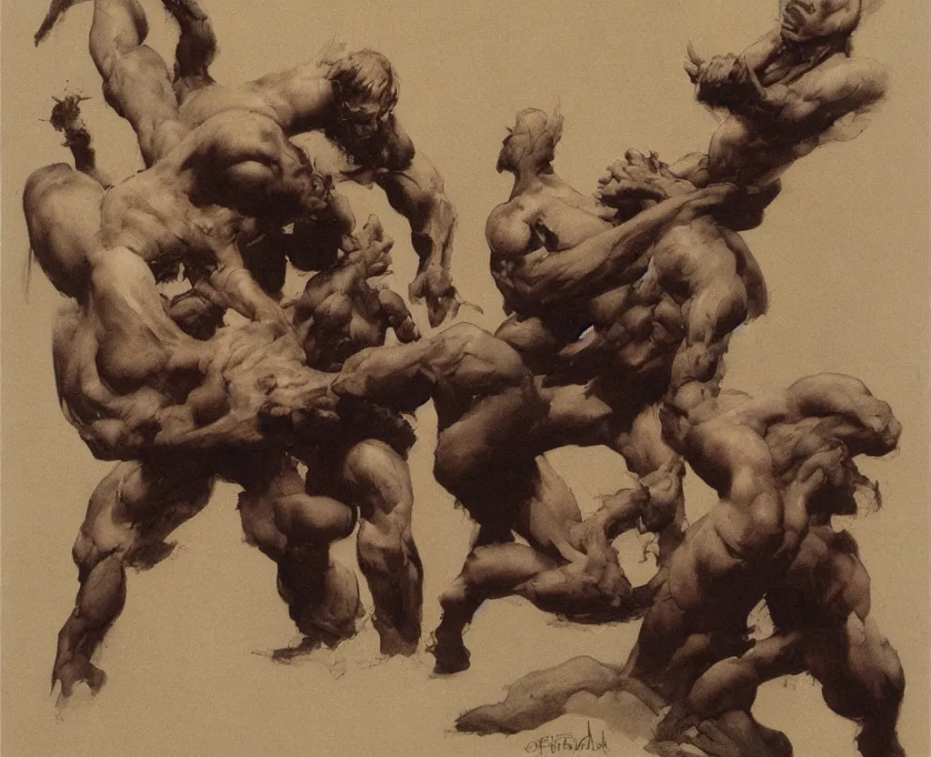 Prompt: by frank frazetta, david chipperfield