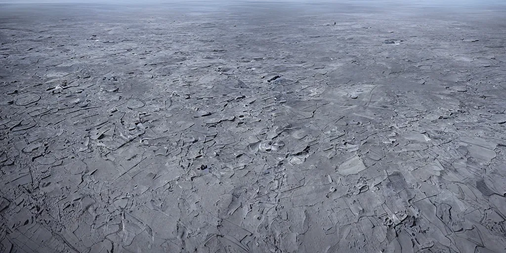 Prompt: moonwalker photo, future city street on the moon, a detailed image of a future norilsk base, street moon landscape