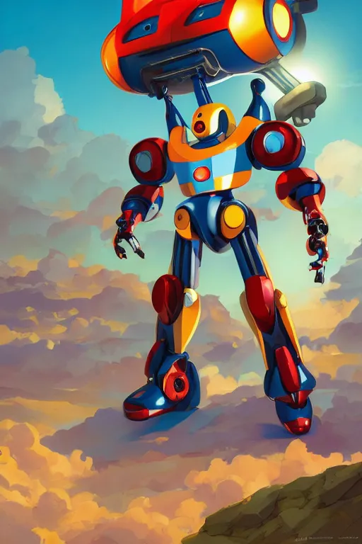 Image similar to metabots medabots medarotto medarot robot minimalist comics, behance hd by jesper ejsing, by rhads, makoto shinkai and lois van baarle, ilya kuvshinov, rossdraws global illumination ray tracing hdr radiating a glowing aura