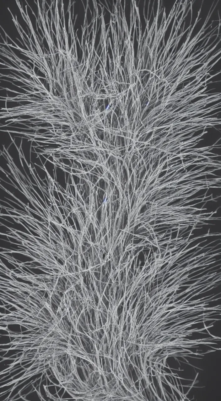 Prompt: a plant photographed with surrounding air currents, schlieren flow visualisation, photographic, highly detailed, schlieren, ir 850 nm lighting , flow, flow visualization, 8k