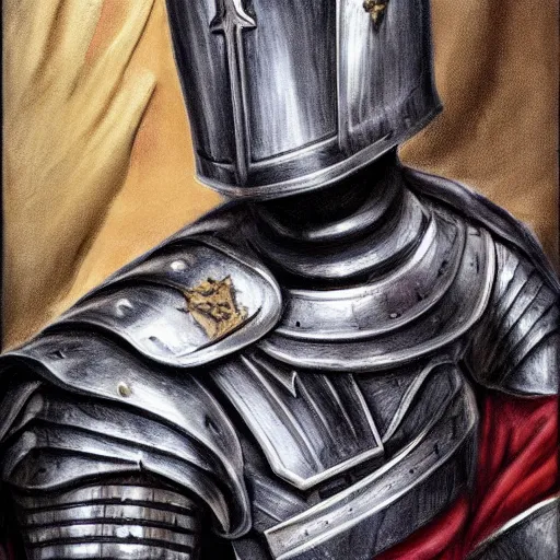 Prompt: donald trump, knights armor!!!!!!!!!!!!!!!!, one broadsword, by hans holdein, donald trumps highly detailed handsome face, two arms, two legs, donald trumps symmetrical face, realistic, valiant, heroic