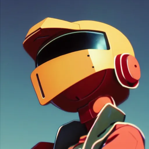 Prompt: canti from the anime flcl, by studio gainax, fooly cooly, robot, guitar, Wadim Kashin, Simon Stalenhag, XF IQ4, f/1.4, ISO 200, 1/160s, 8K, RAW, featured in artstation, octane render, cinematic, elegant, intricate, 8k