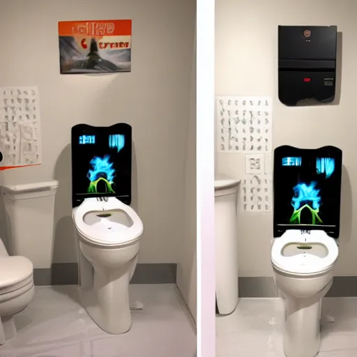 Someone has made a gaming PC from a toilet