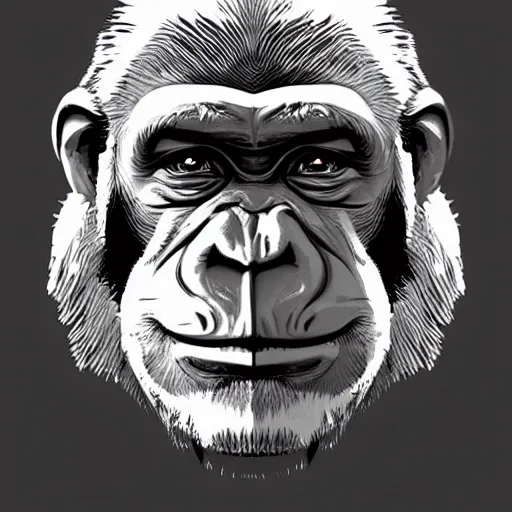 Image similar to bored ape nft, digital art