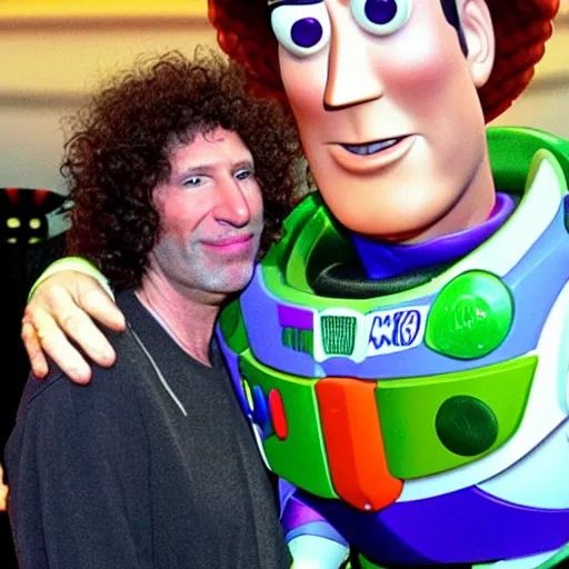 Image similar to howard stern in pixar's toy story