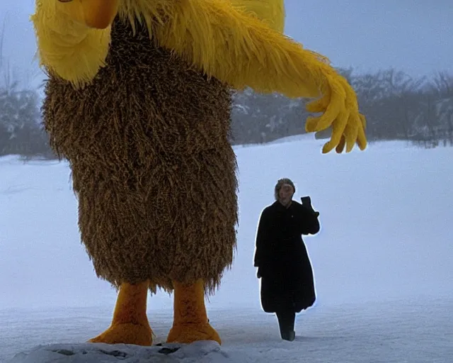 Image similar to still of Big Bird in The Day After Tomorrow (2004)