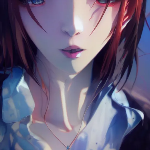 Prompt: photorealistic dramatic liquids anime people render, detailed face, colorful, atmosphere cinematic, by wlop, by ilyu kuvshinov, by makoto shinkai, soft shadows, concept art, super detailed, octane render, vfx, houdini, 8 k, super realistic, ufotable studio art style, global illumination, trending in pixiv, dramatic color