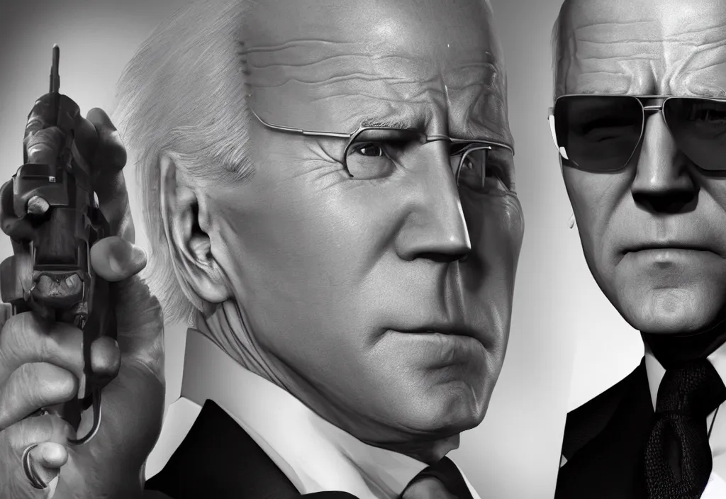 Image similar to joe biden in hitman, joe biden in the video game hitman, gameplay screenshot, close up, 3 d rendering. unreal engine. amazing likeness. very detailed.