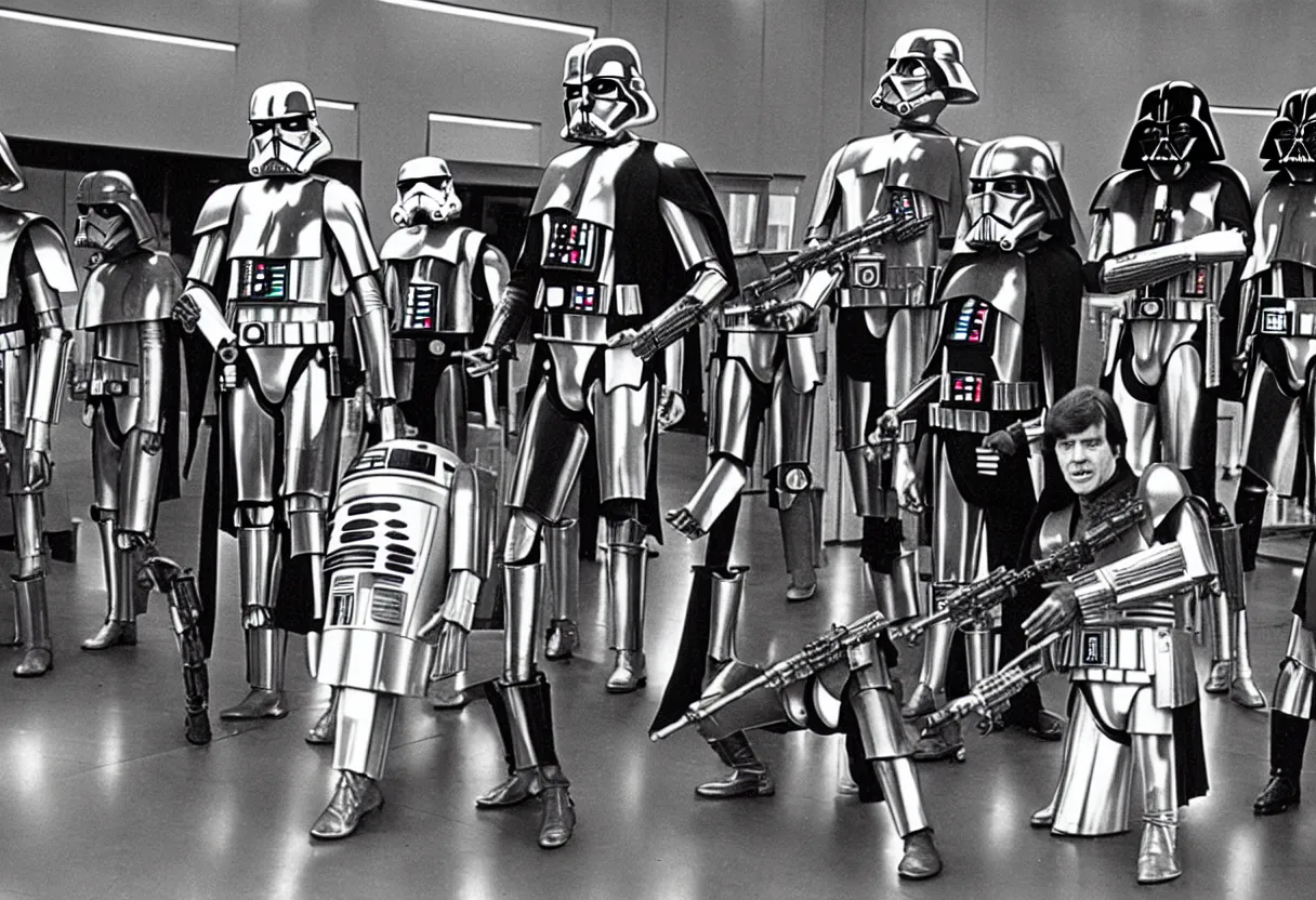 Image similar to 1980s Liverpool Edition Star Wars hq movie still