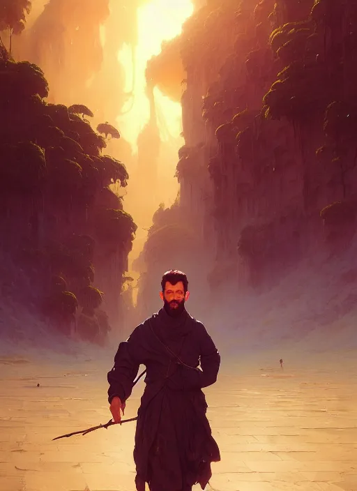 Image similar to highly detailed portrait of issam harris, unreal engine, fantasy art by greg rutkowski, loish, rhads, ferdinand knab, makoto shinkai and lois van baarle, ilya kuvshinov, rossdraws, tom bagshaw, alphonse mucha, global illumination, radiant light, detailed and intricate environment