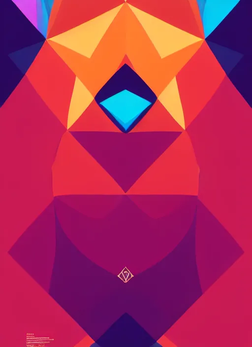 Image similar to symmetry!! vector poster art of abstract cube, centered, solid bacgkround, median photoshop filter vector behance, hd by artgerm, jesper ejsing, by rhads, makoto shinkai and lois van baarle, ilya kuvshinov, rossdraws, illustration, art by ilya kuvshinov and gustav klimt