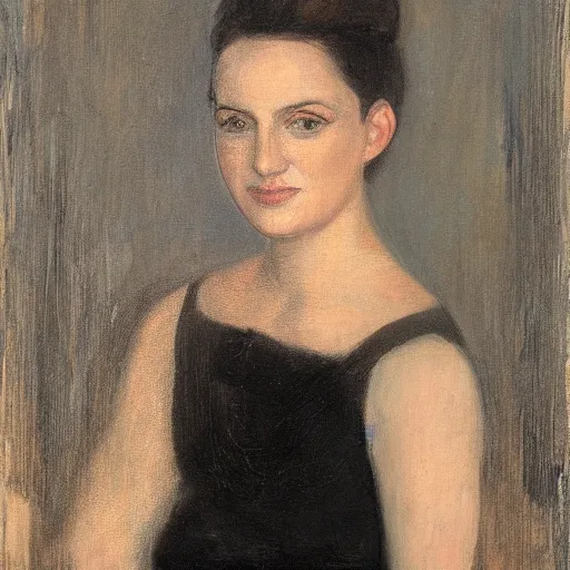 Image similar to portrait of a woman, her name is kristen