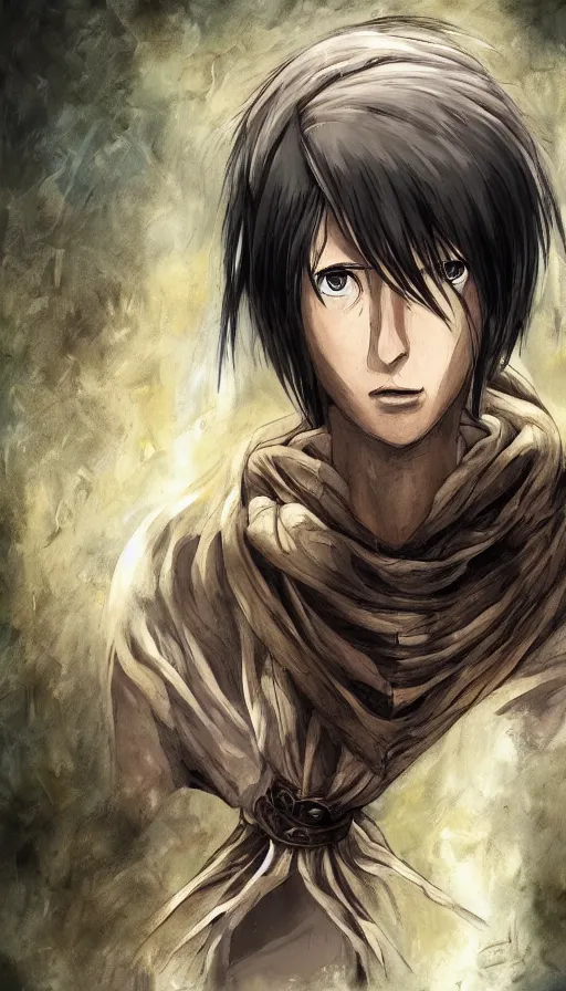 Selfportrait shingeki no kyojin/ fanart Derwelt - Illustrations