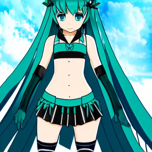 Image similar to Jesus cosplaying hatsune miku in the style of Shinji Aramaki, anime, scene, character