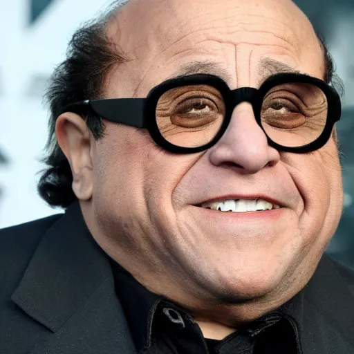 Image similar to danny devito as black widow