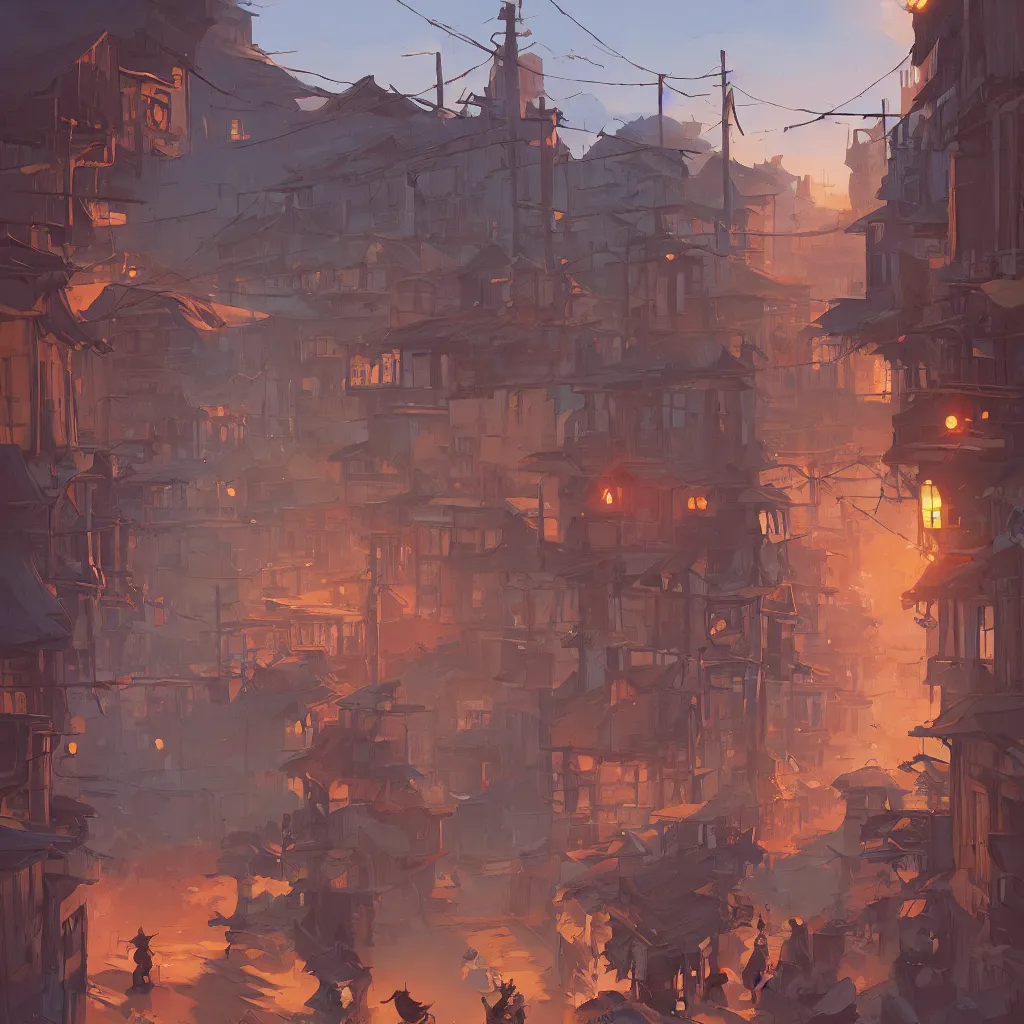 Image similar to western ghosttown background stylized, official fanart behance hd artstation by jesper ejsing, by rhads, makoto shinkai and lois van baarle, ilya kuvshinov, ossdraws, by feng zhu and loish and laurie greasley, victo ngai, andreas rocha, john harris