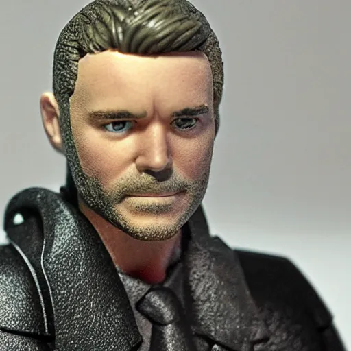 Prompt: gary barlow action figure, figurine, product photo, realistic