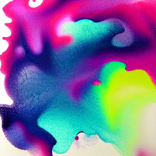 Image similar to zen quantum foam ink