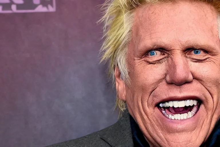 Image similar to gary busey in apex legends