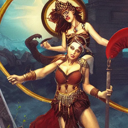 Image similar to sorceress circe of the odyssey