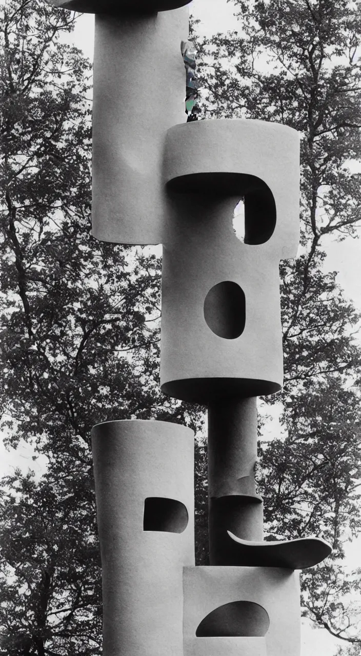 Image similar to a cat tower designed by isamu Noguchi, 90’s photography, anton corbjin,