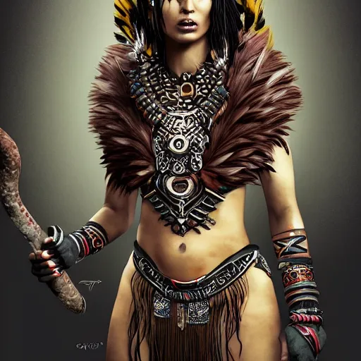 Update 72+ aztec woman warrior tattoos best - in.eteachers