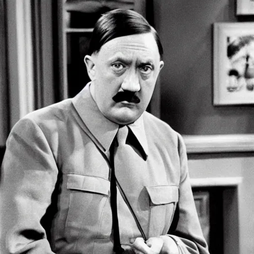 Image similar to hitler in friends sitcom