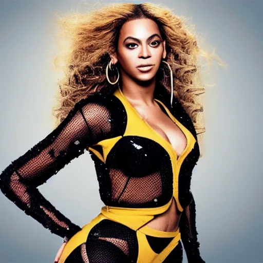 Image similar to beyonce as a bee