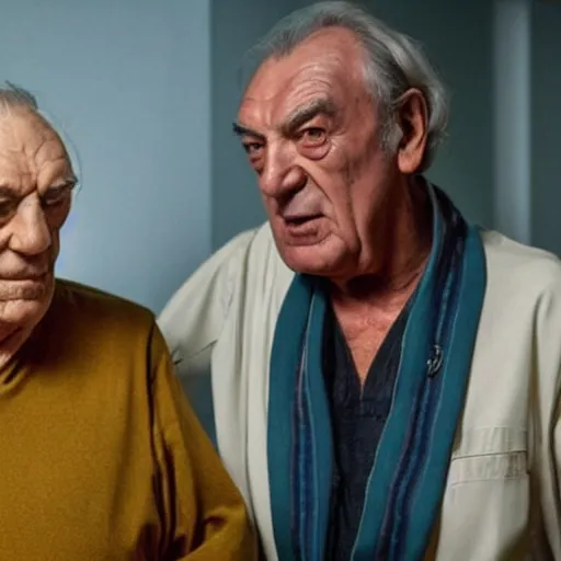 Image similar to Miloš Zeman as Hector Salamanca