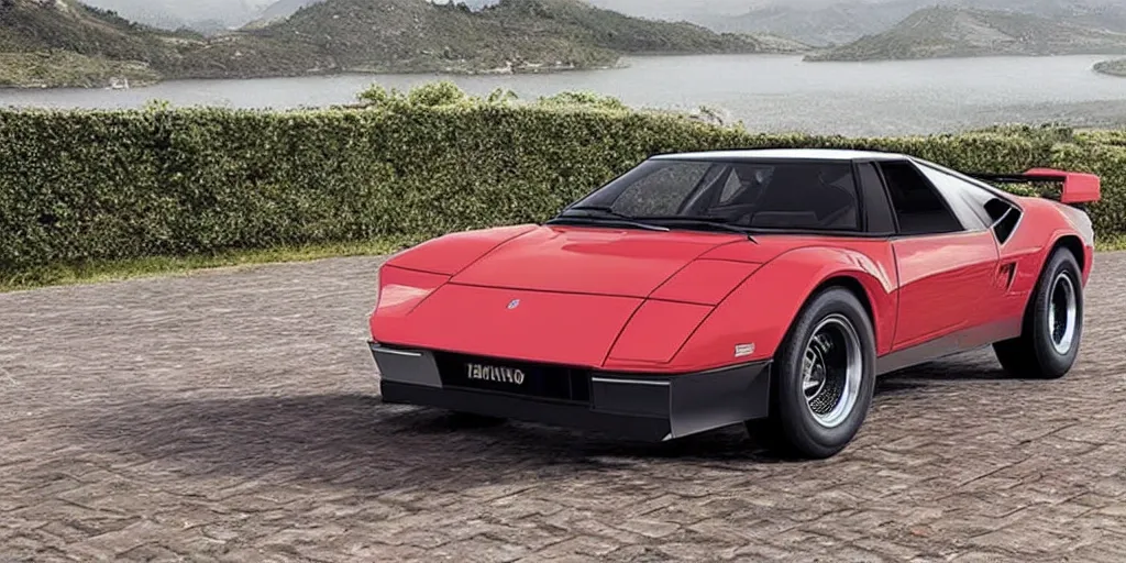 Prompt: “2020 De Tomaso Pantera”