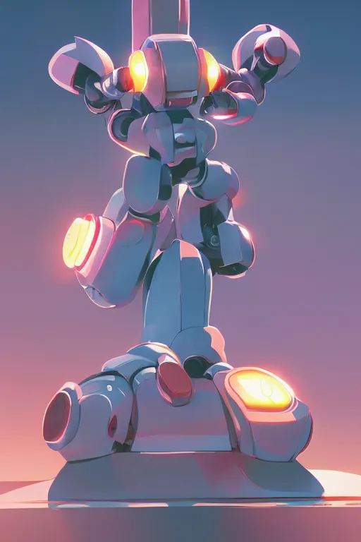 Image similar to metabots medabots medarotto medarot robot minimalist comics, behance hd by jesper ejsing, by rhads, makoto shinkai and lois van baarle, ilya kuvshinov, rossdraws global illumination ray tracing hdr radiating a glowing aura