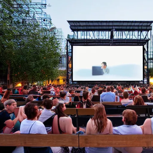 Image similar to frameout open air cinema museumsquartier