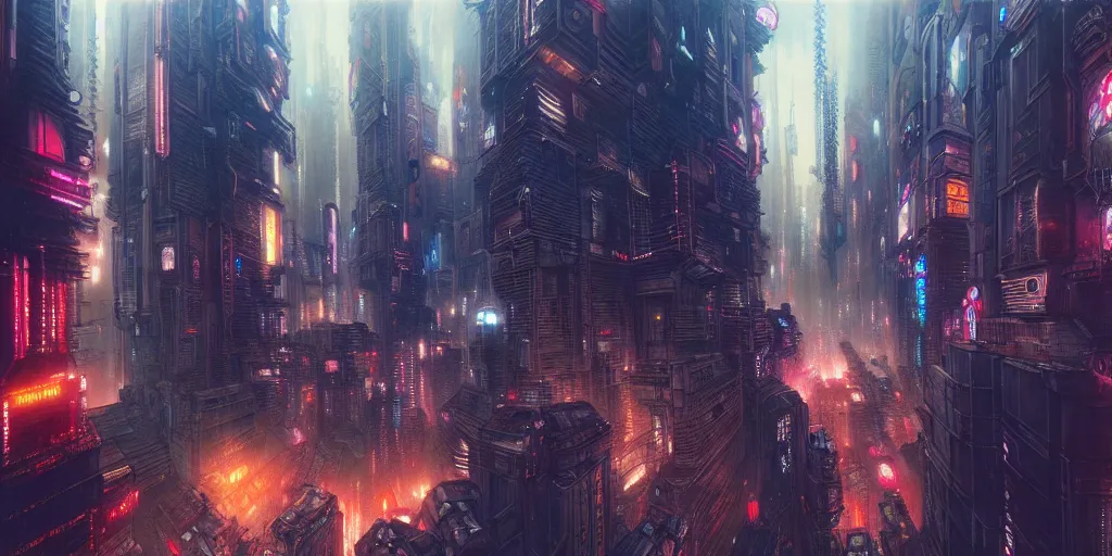 Image similar to cyberpunk city, highly detailed, painting by otto dix and greg rutkowski, 8 k