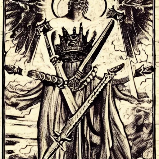 Image similar to Sacred sword of the Gloam-Eyed Queen who controlled the Godskin Apostles before her defeat at the hands of Maliketh. The black flames wielded by the apostles are channeled from this sword