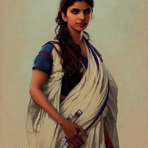 Image similar to Anxious good looking pale young Indian doctors wearing American clothes at the airport, portrait, elegant, intricate, digital painting, artstation, concept art, smooth, sharp focus, illustration, art by artgerm and greg rutkowski and alphonse mucha