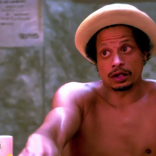 Image similar to a still of eric andre in apocalypse now